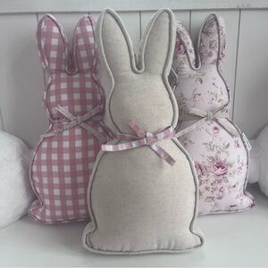 Easter bunny pillows